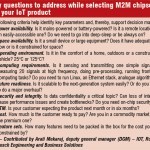 Key Questions to address while selecting M2M and IoT Products