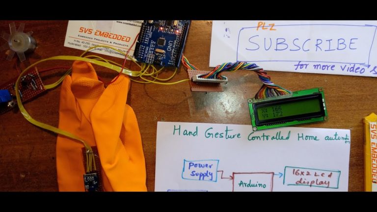Video DIY Tutorial: Home Automation and control using Hand Gesture