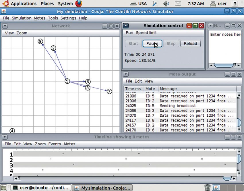 Contiki User Interface Contiki For Converting Embedded Into The IoT