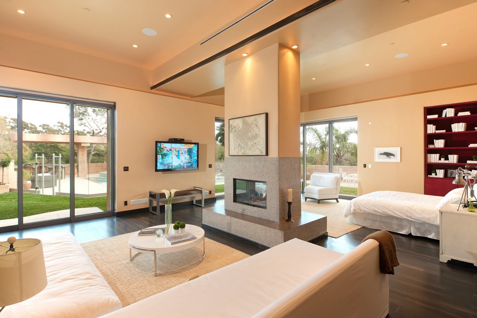 smart home technology living room