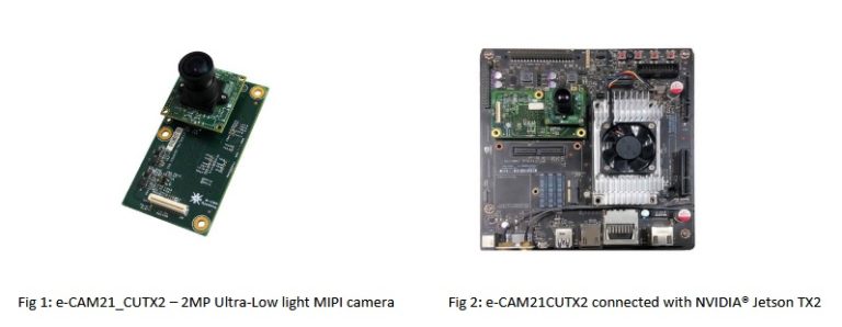 e-con Systems brings Ultra-low light Camera for NVIDIA TX2