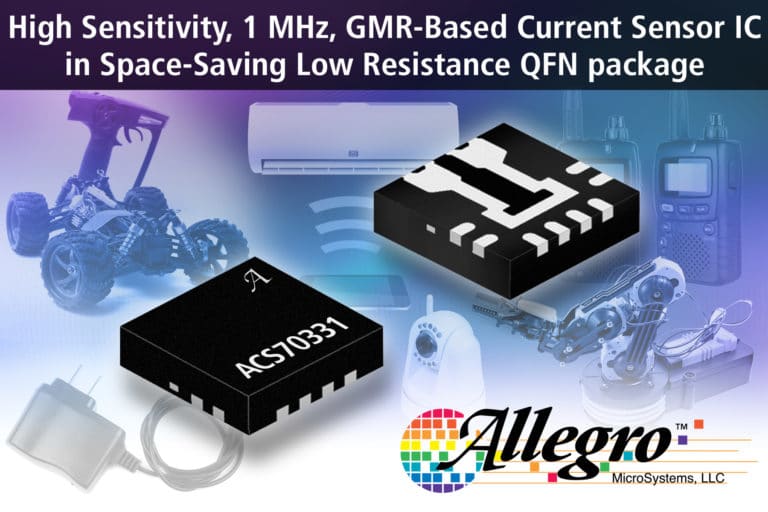 Allegro brings current sensor with GMR technology