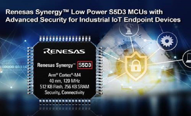 Renesas Synergy Further Simplifies Designing Industrial IoT Endpoint Devices